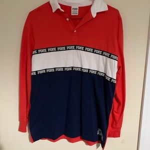 Pink long sleeved t-shirt